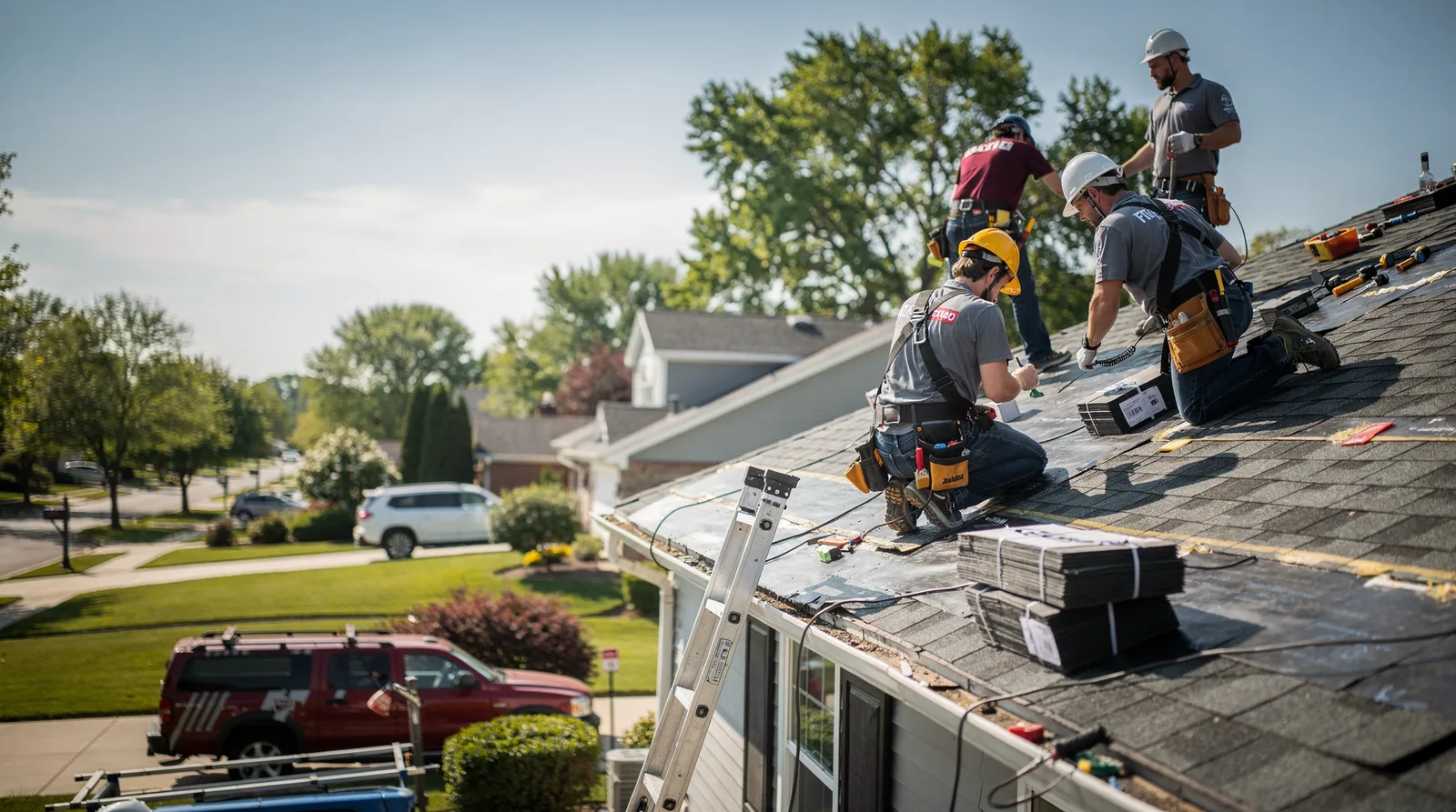 Roof Repair in Basco, IL around you